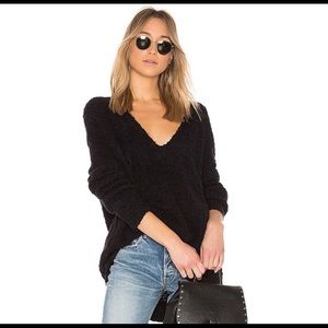 Free People Lofty V-Neck Sweater - Oversized Small